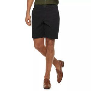 Marc Anthony Luxury Slim Fit Black Shorts Size 42 New with Tags